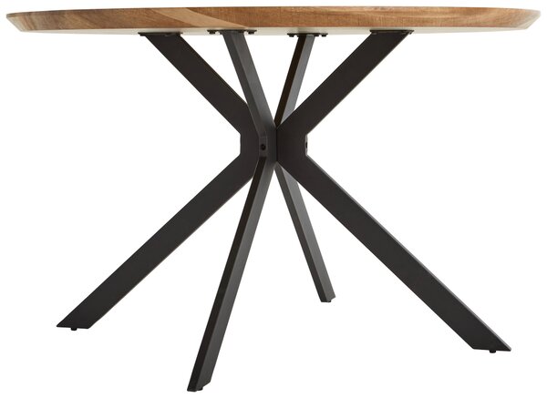 JEDÁLENSKÝ STÔL, čierna, farba duba, 120/120/76 cm MID.YOU - Stoly, Online Only