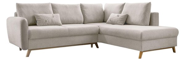 ROHOVÁ SEDAČKA, textil, béžová MID.YOU - Sedačky, Online Only