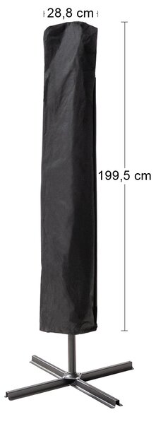 Ochranný obal na slnečník Shell 1 - čierna