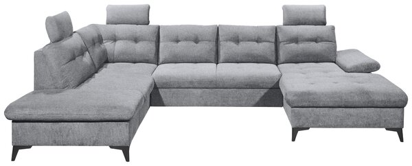 SEDACIA SÚPRAVA, textil, sivá MID.YOU - Sedačky, Online Only