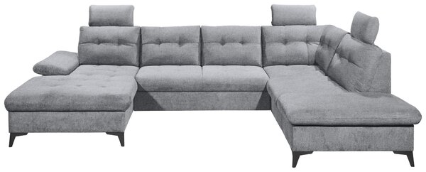 SEDACIA SÚPRAVA, textil, sivá MID.YOU - Sedačky, Online Only