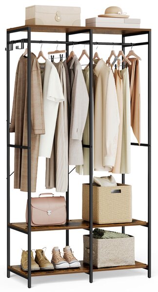 OTVORENÁ ŠATNÍKOVÁ SKRIŇA, 94,5/180/40 cm - Skrine, Online Only