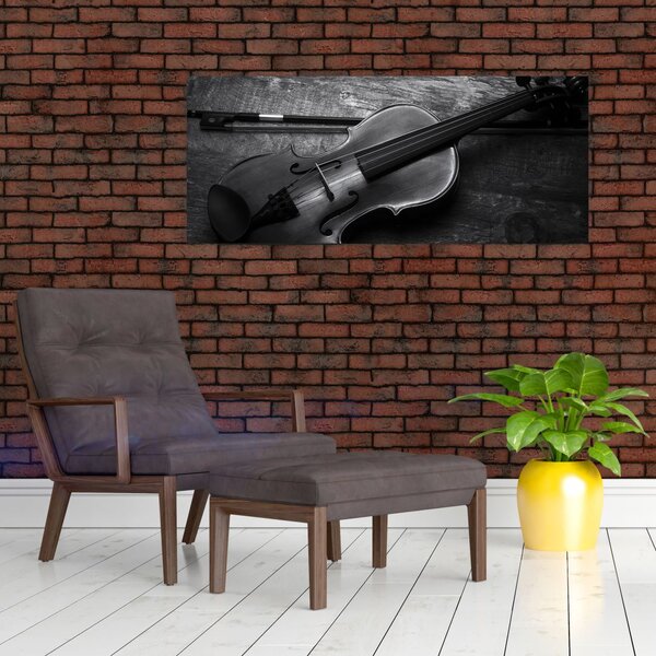 Obraz - Viola (120x50 cm)