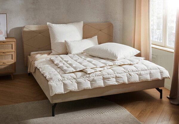 CELOROČNÁ PRIKRÝVKA, 135/200 cm, kačacie páperie, kačacie perie Bio:Vio - Prikrývky & vankúše, Online Only