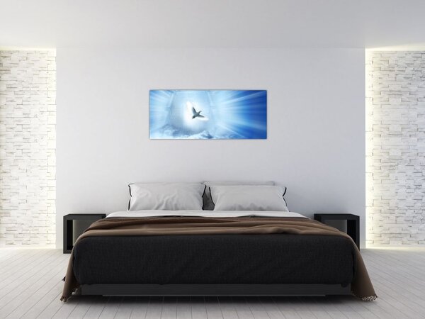 Obraz - Božia holubica (120x50 cm)