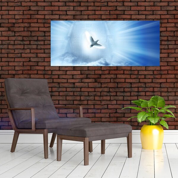 Obraz - Božia holubica (120x50 cm)