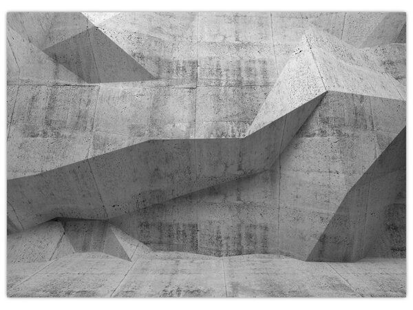 Obraz - 3D stena (70x50 cm)