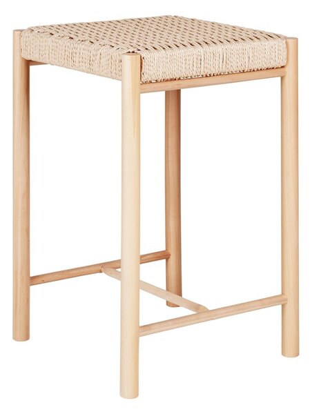 Béžová Barová stolička Abano 42 × 42 × 66,5 cm HOUSE NORDIC