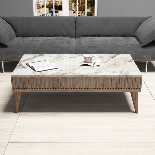 ASIR Nábytok do obývačky MILAN orech, biela