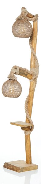 Opviq Stojacia lampa Arbor II 140 cm hnedá