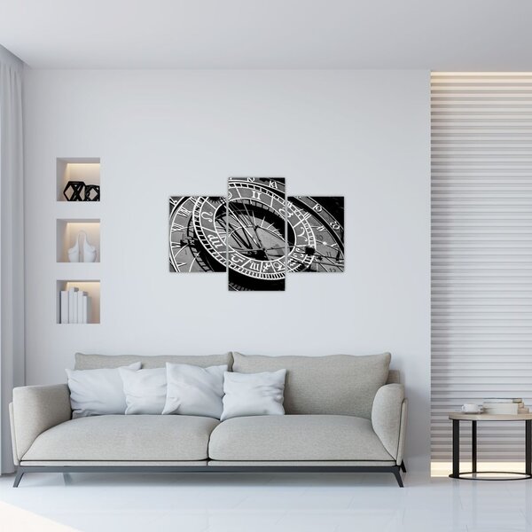 Obraz - Astronomické hodiny, Praha, Česká Republika (90x60 cm)