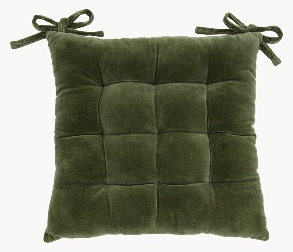 Zamatová poduška na stoličku Cozy