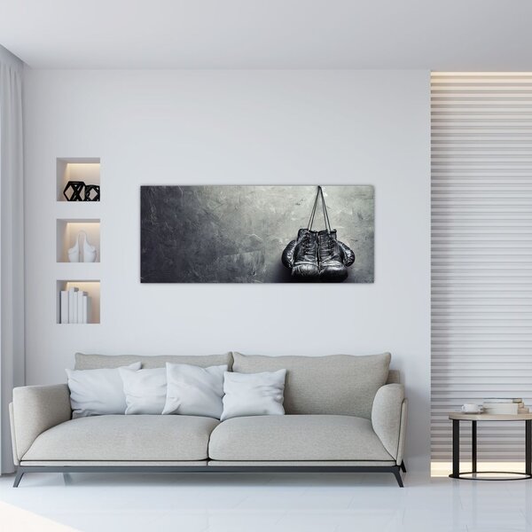 Obraz boxerských rukavíc (120x50 cm)
