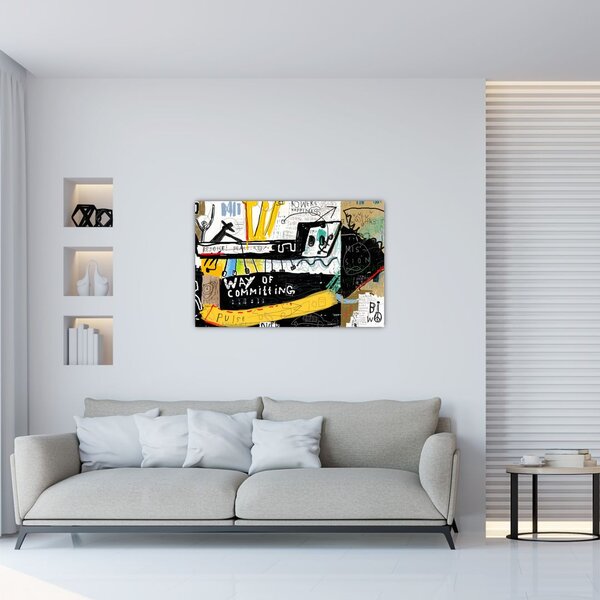 Obraz - Graffiti (90x60 cm)