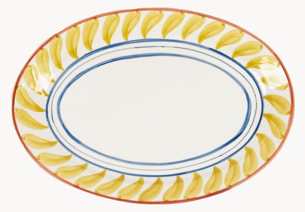 Ručne maľovaný servírovací tanier Swirl