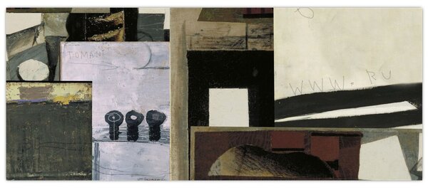 Obraz - Kubizmus (120x50 cm)