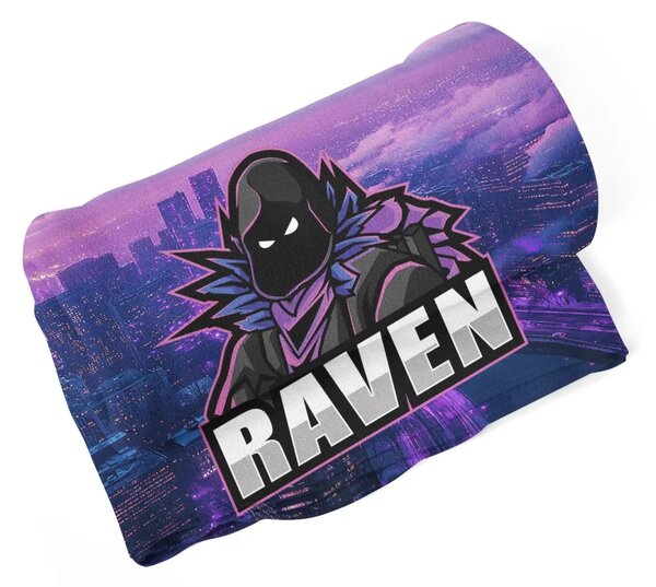 Sablio Deka FORTNITE RAVEN Steampunk mesto - 150x120 cm