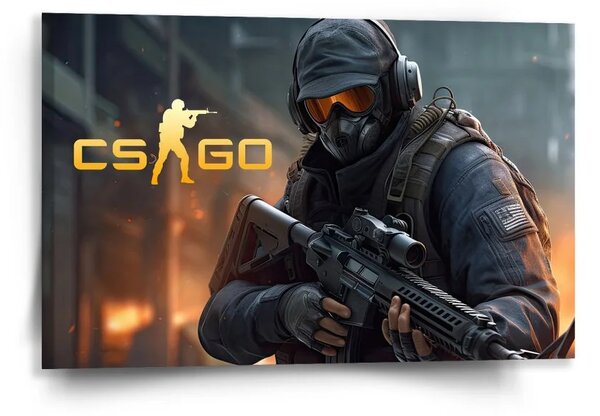 Sablio Obraz CS:GO Vojak 2 - 60x40 cm