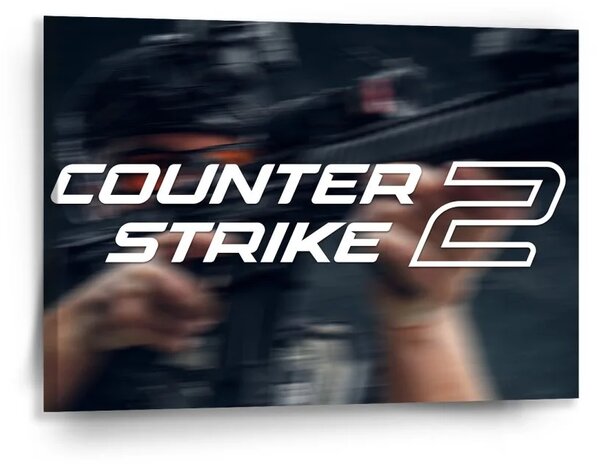 Sablio Obraz Counster Strike 2 Vojak 2 - 90x60 cm