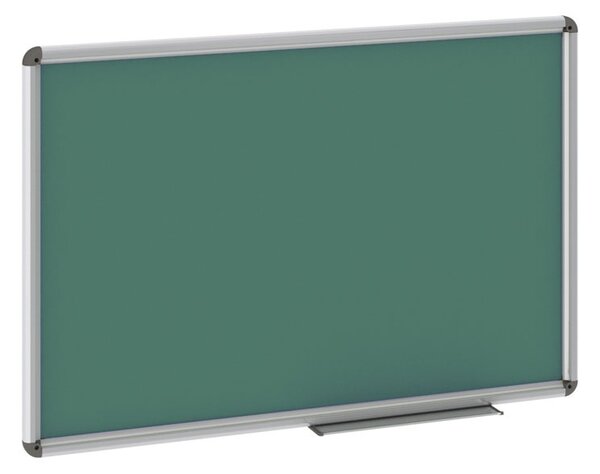 Magnetická zelená popisovacia tabuľa pre popis kriedou, 600 x 900 mm
