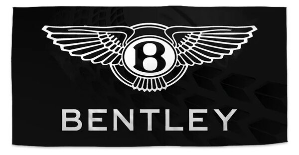 Sablio Uterák Logo Bentley Čierny - 30x50 cm