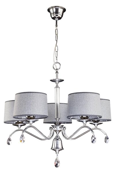 Jupiter 1604 - EG 5 CH - Krištáľový luster EGIDA 5xE27/60W