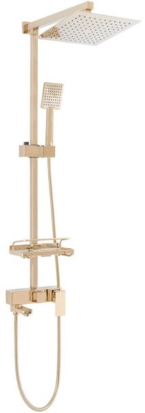 Rea Jack - sprchový set s otočným vaňovým výtokom, zlatá, REA-P7008