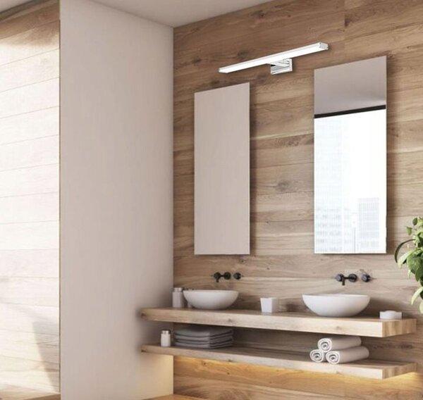 Toolight Toolight, LED kúpeľňové svietidlo nad zrkadlo 15W, 78cm, APP370-1W, chróm, OSW-05000