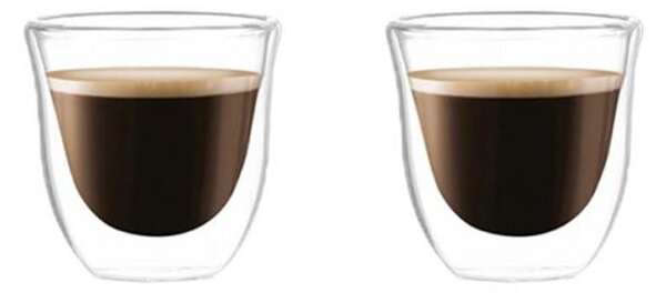 Poháre - Dva termo poháre na kávu - 70 ml