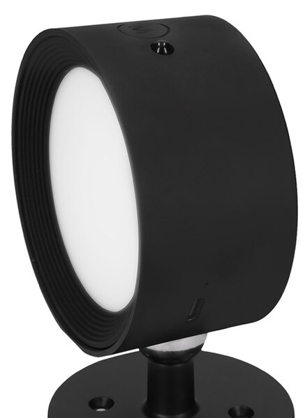 SOLIGHT LED nabíjací RGB svetlo, diaľkový ovládač, Li-Ion, USB-C