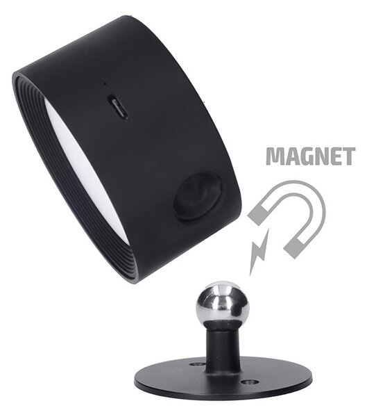SOLIGHT LED nabíjací RGB svetlo, diaľkový ovládač, Li-Ion, USB-C