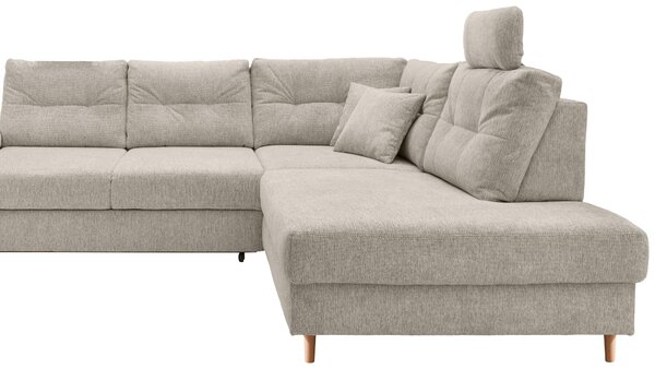ROHOVÁ SEDAČKA, textil, béžová Livetastic - Sedačky, Online Only