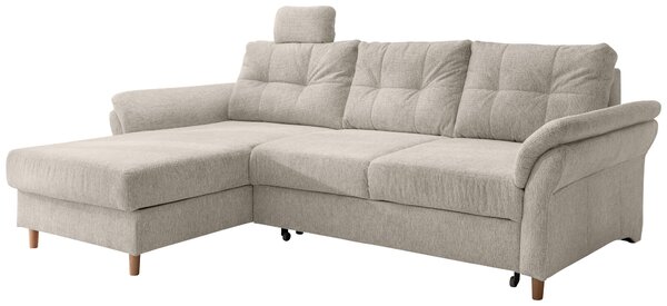 ROHOVÁ SEDAČKA, textil, béžová Livetastic - Sedačky, Online Only