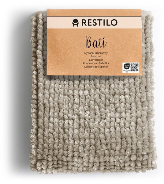 Béžová kúpeľňová predložka 70x120 cm Bati – Restilo