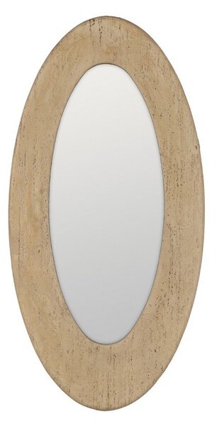 Nástenné zrkadlo s rámom z kameňa 60x120 cm Piedra – Ixia