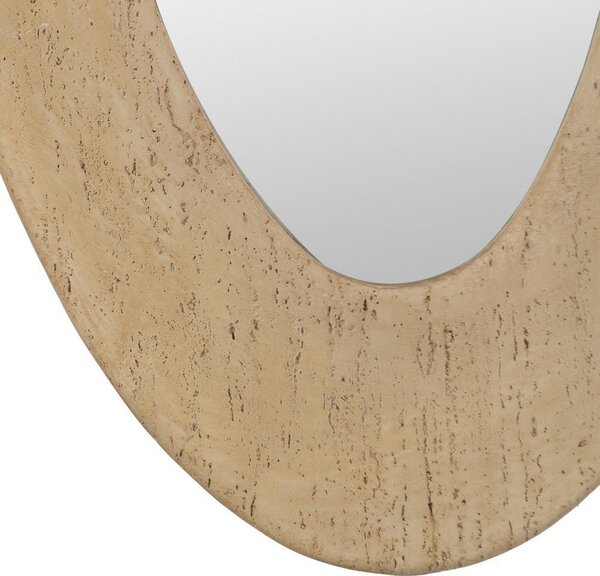 Nástenné zrkadlo s rámom z kameňa 60x120 cm Piedra – Ixia