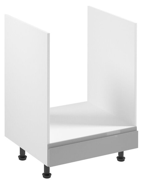 Kuchynská skrinka ASPEN II D60ZK -biela/sivá
