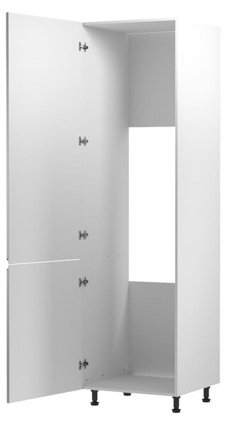 Kuchynská skriňa ASPEN II D60ZL-P/L - biela/sivá Otváranie vpravo