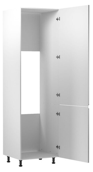 Kuchynská skriňa ASPEN II D60ZL-P/L - biela/sivá Otváranie vpravo