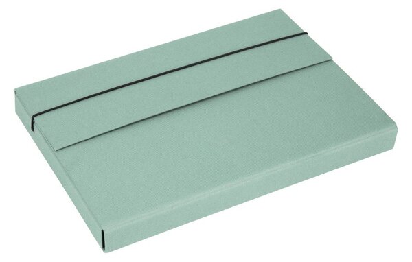 Zelený kartónový organizér Olof Canvas Paper Laminate – Bigso