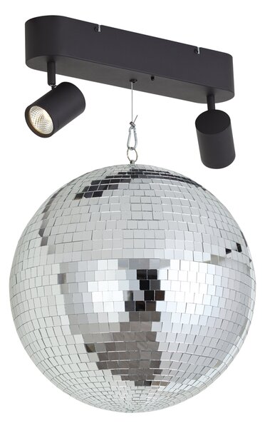 Retro závesná lampa Disko guľa Vrátane LED 2-svetelná s diaľkovým ovládaním - Discoball