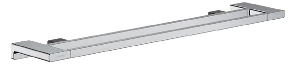 Hansgrohe AddStoris - Držiak uterákov dvojitý, dĺžka 650 mm, chróm 41743000