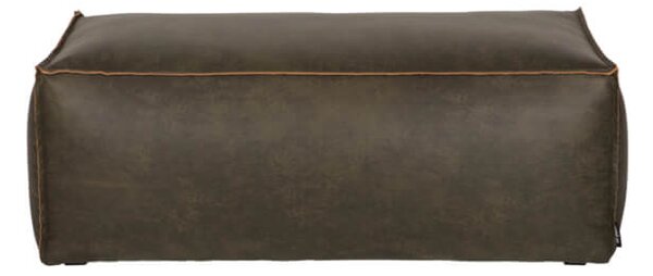 MUZZA Otoman rodeo 43 x 120 cm army zelený