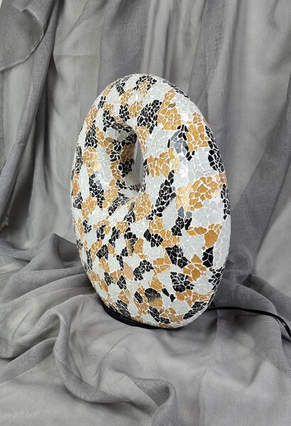 Stolná lampa DONAT,43 cm, ručná práca