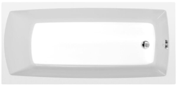 Polysan Vane - Obdĺžniková vaňa Lily, 1500x700x390 mm, biela 72273