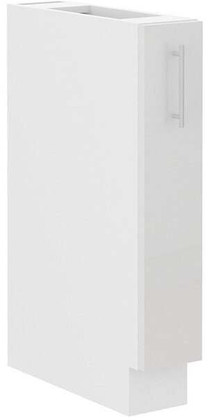 Výsuvná skrinka LAJLA - šírka 15 cm, biela