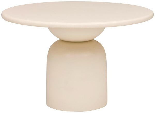 JEDÁLENSKÝ STÔL, mangové drevo, biela, 120/120/76 cm P & B - Stoly, Online Only
