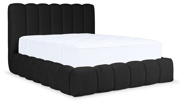 Manželská posteľ 180x200 ZOLY - čierna