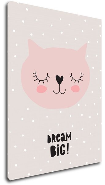 Impresi Obraz Mačiatko Dream Big - 30 x 40 cm