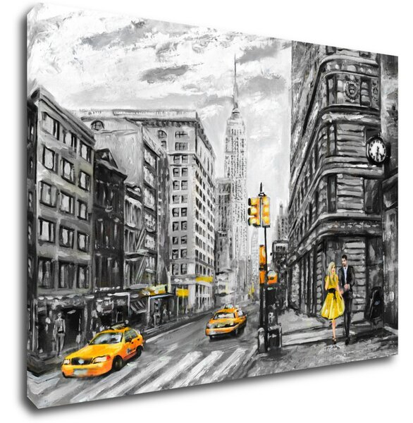 Impresi Obraz New York žlté detaily - 70 x 50 cm